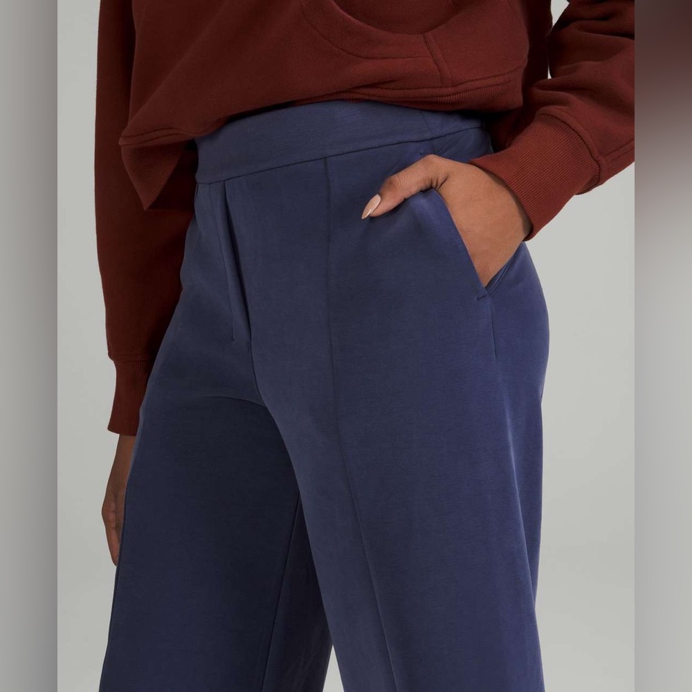 Lululemon Softstreme High Rise Wide Leg Pants, NEW - Picture 3 of 13